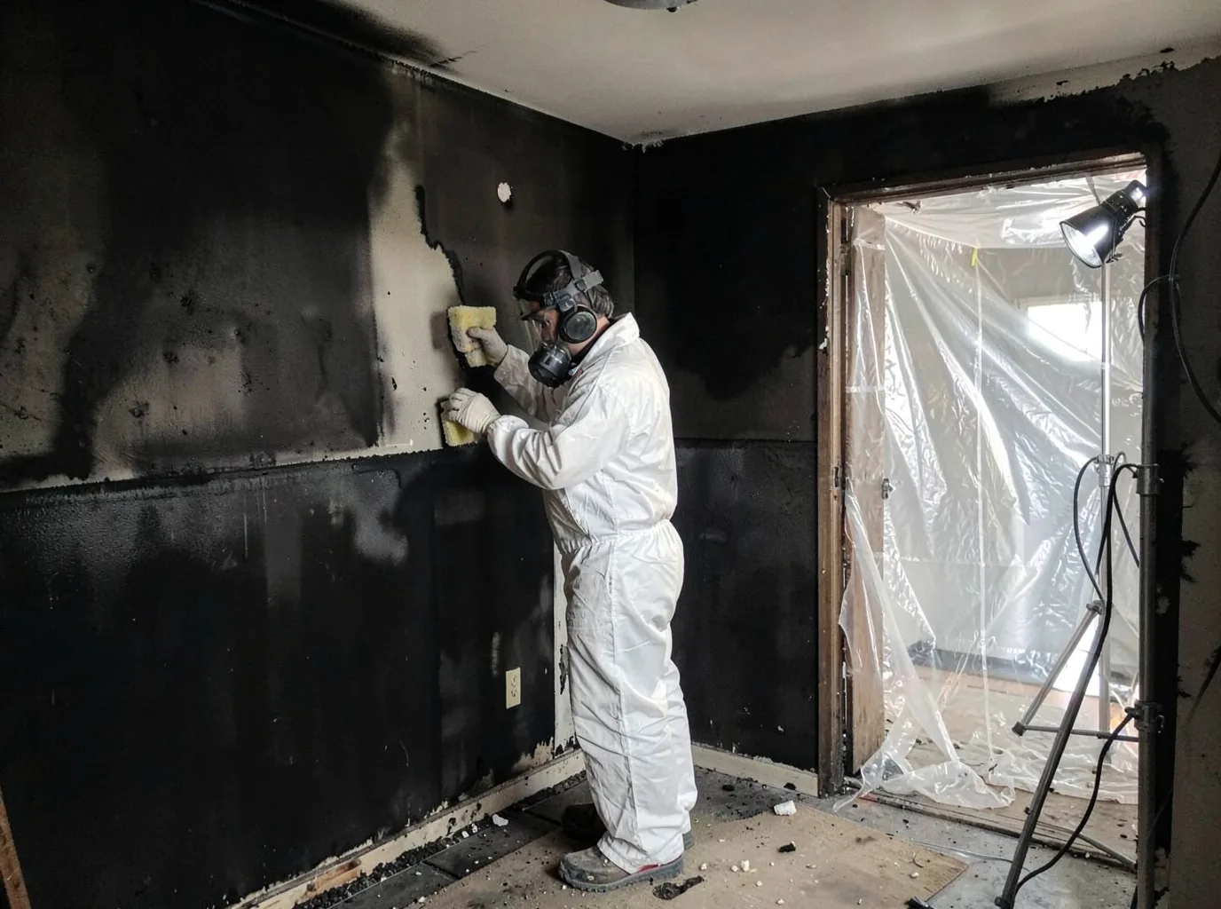 Fire Damage Restoration company in Plano, IA